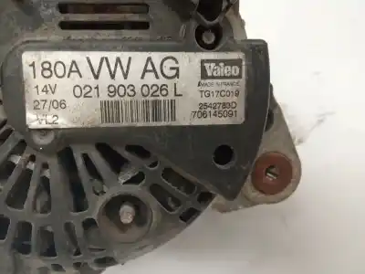 Pièce détachée automobile d'occasion alternateur pour volkswagen multivan v (7hm, 7hn, 7hf, 7ef, 7em, 7en) 2.0 tdi références oem iam 021903026l  