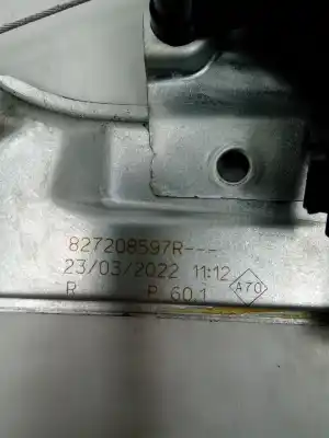 Автозапчастина б/у регулятор скла заднього правого для dacia duster (hm_) 1.3 tce 130 (hmmf) посилання на oem iam 827208597r  