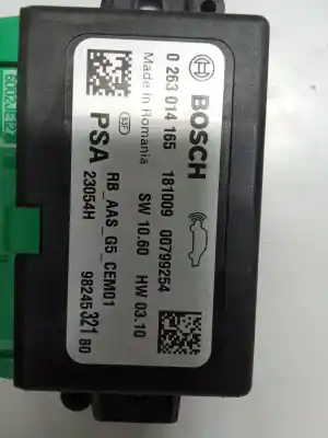 Peça sobressalente para automóvel em segunda mão módulo eletrônico por citroen c3 aircross ii (2r_, 2c_) 1.5 bluehdi 100 (2cyhyj) referências oem iam 026301416518100900799254 / 9824532180  
