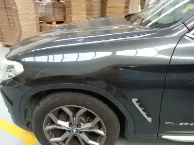 Автозапчасти б/у левое переднее крыло за BMW X3 (G01, F97) XDRIVE 20 D ссылки OEM IAM 41007930973  