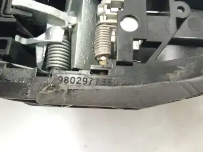 Автозапчастина б/у ліва передня зовнішня ручка для citroen c5 aircross (a_) 1.2 puretech 130 (arhnsj) посилання на oem iam 9802977380  