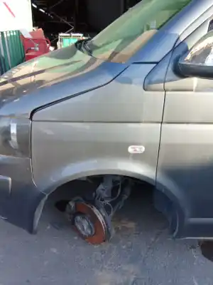 Автозапчасти б/у левое переднее крыло за volkswagen multivan v (7hm, 7hn, 7hf, 7ef, 7em, 7en) 2.0 tdi ссылки oem iam 7h0821101e