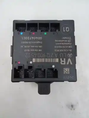 Pezzo di ricambio per auto di seconda mano modulo comfort per mercedes-benz clase e (w212) e 200 cdi / bluetec (212.005, 212.006) riferimenti oem iam a2129004502