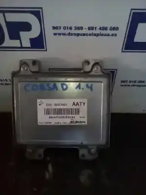 Second-hand car spare part ECU ENGINE CONTROL for OPEL CORSA D  OEM IAM references 55577835  