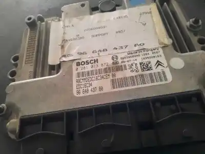 Second-hand car spare part Ecu Engine Control for PEUGEOT 207 X-Line OEM IAM references 9664843780  
