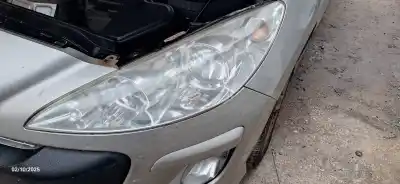 Second-hand car spare part left headlight for peugeot 308 120 cv / 88 kw oem iam references 