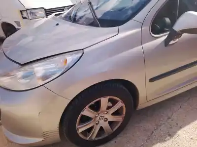 Second-hand car spare part left front fin for peugeot 207 207 5p sport 1.4 oem iam references 