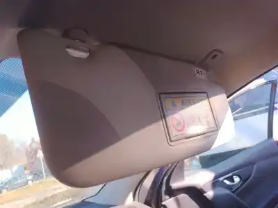 Second-hand car spare part right sunshade for nissan qashqai (j11) 1.3 16v cat oem iam references 