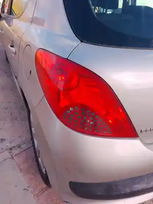 Second-hand car spare part LEFT TAILGATE LIGHT for PEUGEOT 207 207 5P SPORT 1.4 OEM IAM references   