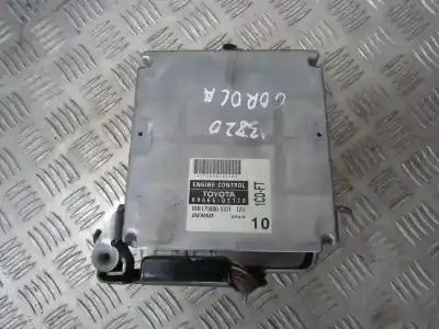 Second-hand car spare part Ecu Engine Control for TOYOTA COROLLA (E12) 2.0 D-4D Sol Berlina OEM IAM references 8966602110  89666-02110, MB175800-5221, 1CD-FT