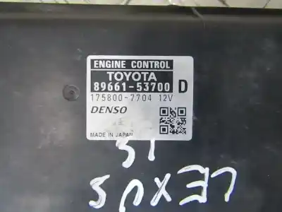 Second-hand car spare part ecu engine control for lexus is, ii 2005.10 - 2013.03 2.2d 130kw 2005.10 - 2013.03 oem iam references 8966153700  89661-53700, 175800-7704