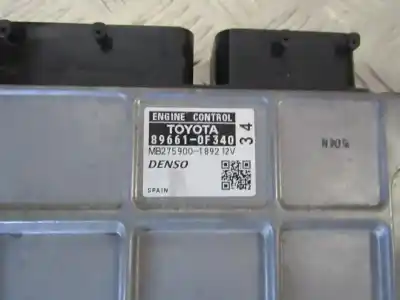 Second-hand car spare part ecu engine control for toyota verso 2.0 d-4d cat oem iam references 896610f340  mb2759001892