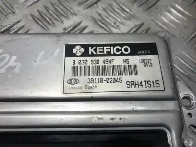 Second-hand car spare part ecu engine control for kia picanto 1.1 cat oem iam references 3911002045  39110-02045, 9030930494f, sah4is15, 158727, 0512
