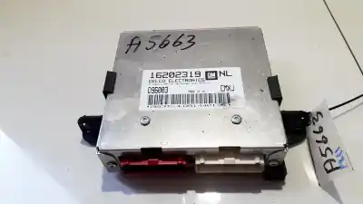 Gebrauchtes Autoersatzteil Ecu-motorsteuergerät Uce Motorsteuergerät zum OPEL VECTRA B CARAVAN 1.6 16V OEM-IAM-Referenzen 16202319  D69003