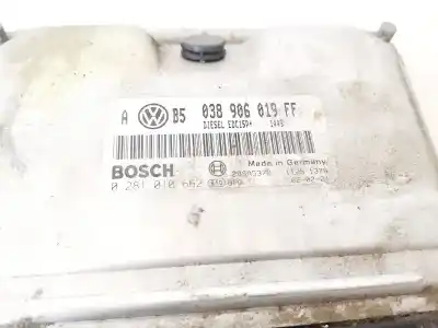 Pezzo di ricambio per auto di seconda mano centralina motore per volkswagen bora variant (1j6) 1.9 tdi riferimenti oem iam 038906019ff  0281010662