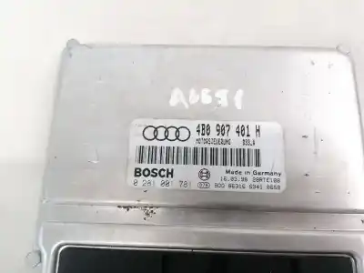 Автозапчасти б/у блок управления двигателем за audi a6 avant (4b5) 2.5 tdi ссылки oem iam 4b0907401h  0281001781