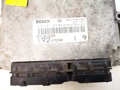 Автозапчасти б/у блок управления двигателем за fiat stilo (192) 1.9 jtd / 1.9 jtd 115 active ссылки oem iam 55191209  19247daa, 0281011553