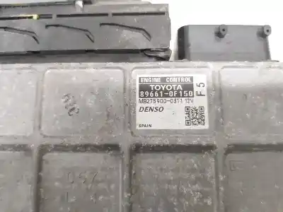 Second-hand car spare part ecu engine control for toyota verso 2.0 d-4d cat oem iam references 896610f150  89661-0f150, mb275900-0311