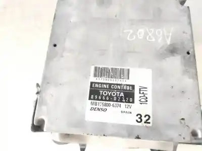 Second-hand car spare part ecu engine control for toyota corolla (e12) 2.0 d-4d sol berlina oem iam references 8966602320  89666-02320, mb175800-6374