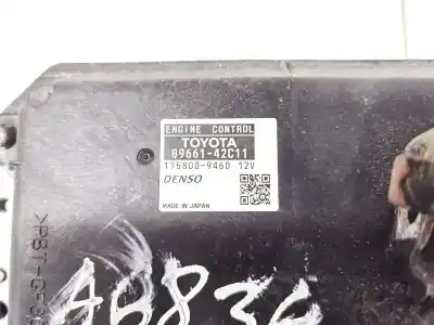 Second-hand car spare part ecu engine control for toyota rav 4 (a3) 2.2 turbodiesel cat oem iam references 8966142c11  89661-42c11, 175800-9460