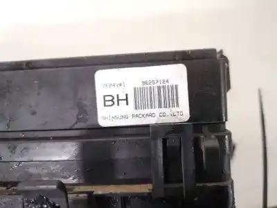 Second-hand car spare part fuse box unit for daewoo leganza 2.0 exclusive oem iam references 96257124  