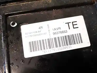 Second-hand car spare part ecu engine control for chevrolet kalos 1.2 cat oem iam references 96376653  s010011038