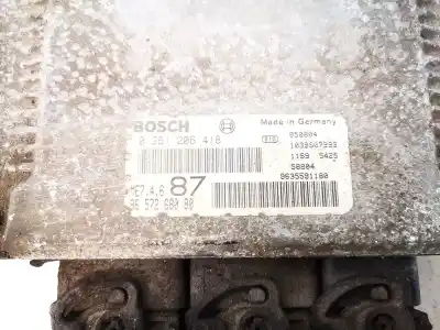 Pezzo di ricambio per auto di seconda mano centralina motore per fiat ducato furgón (244) 2.8 jtd riferimenti oem iam 9657268080  0261206418