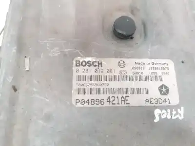 Автозапчастина б/у ебу контролер двигуна для chrysler 300c (lx, le) 3.0 crd посилання на oem iam 0281012081  p04896421ae