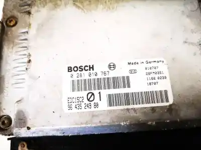 Second-hand car spare part ecu engine control for peugeot 206 berlina play station 2 oem iam references 9643524980  0281010767