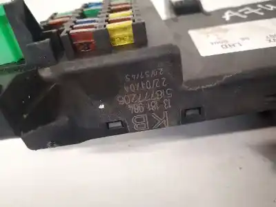 Second-hand car spare part fuse box unit for opel vectra c (z02) 2.2 dti 16v (f69) oem iam references 13181984  13168781, 13181984kb, 518777206
