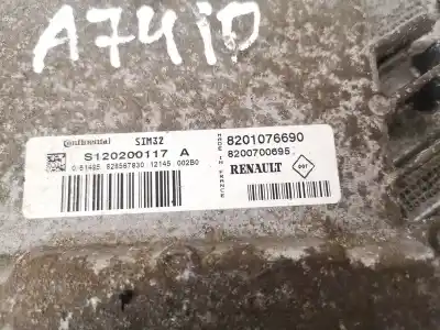 Second-hand car spare part ecu engine control for renault twingo 1.2 16v oem iam references 8201076690  s120200117a, 8200700695