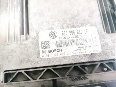 Автозапчастина б/у ебу контролер двигуна для volkswagen caddy ka/kb (2k) 2.0 sdi посилання на oem iam 03g906016lf  0281014069, 1039s27742