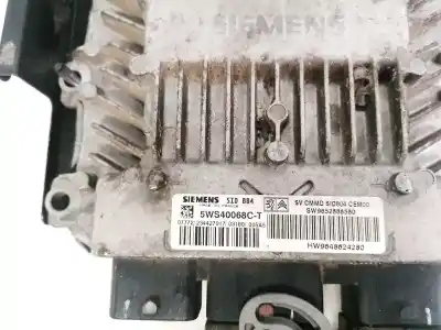 Автозапчасти б/у блок управления двигателем за citroen c3 i (fc_, fn_) 1.4 hdi ссылки oem iam sw9652888580  9652888580, 5ws40068ct