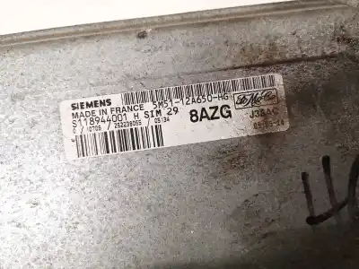 Second-hand car spare part ecu engine control for ford focus turnier (cb4) 1.6 16v cat oem iam references 5m5112a650hg  5m51-12a650-hg, s118944001h