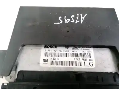 Second-hand car spare part ecu engine control for opel vectra b caravan 2.0 dti oem iam references 281001634  90569348