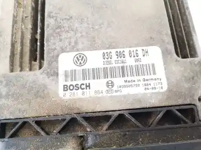 Second-hand car spare part ecu engine control for seat altea (5p1) 1.9 tdi oem iam references 03g906016dh  0281011864