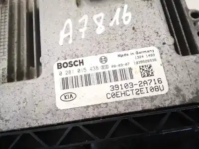 Second-hand car spare part ecu engine control for kia ceed (ed) 1.6 crdi 115 oem iam references 391032a716  39103-2a716, 0281015438