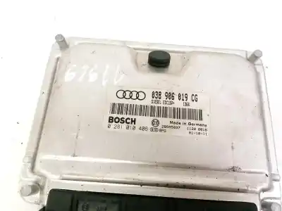 Автозапчастина б/у ебу контролер двигуна для audi a4 b6 (8e2) 1.9 tdi quattro посилання на oem iam 038906019cg  0281010406