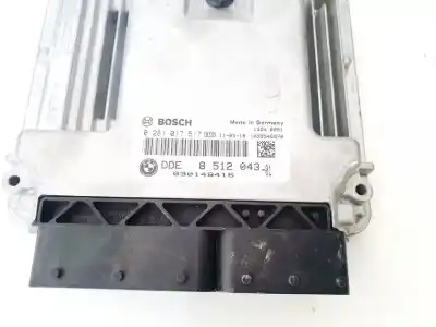 Second-hand car spare part ecu engine control for bmw 3-series, e90 / e91 / e93 2009.01 - 2013.12 facelift 318 d 105kw 2005.09 - 2011.12 oem iam references 0281017517  8512043-001, 13240091