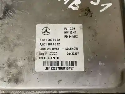 Автозапчасти б/у блок управления двигателем за mercedes-benz w212, 2009.01 - 2016.06 e 300 hybrid 150kw 2011.12 - 2016.06 ссылки oem iam a6519009002  a6519010502, 28432297