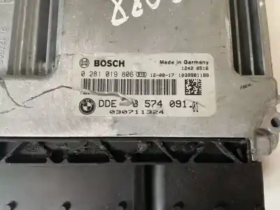 Second-hand car spare part ecu engine control for bmw 5-series, f07/f10 /f11 2010.03 - 2016.12 2.0 d 135kw 2010.03 --> oem iam references 8574091  8574091-01, 0281019806, 030711324, 12420516