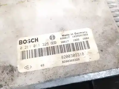 Автозапчасти б/у блок управления двигателем за renault espace iv (jk0) 2.2 dci turbodiesel ссылки oem iam 8200309318  8200309329, 0281011325