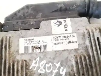 Автозапчастина б/у ебу контролер двигуна для renault megane i scenic (ja0) 1.9 dt alize посилання на oem iam 7700105983  hom7700864454, s115300204a