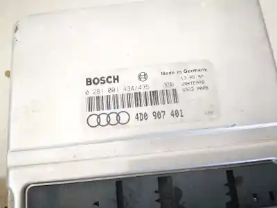 Автозапчастина б/у ебу контролер двигуна для audi a8 (d2) 2.5 tdi посилання на oem iam 4d0907401  0281001434