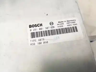 Second-hand car spare part ecu engine control for rover rover 600 (rh) 2.0 620 sdi oem iam references 0281001307  msb100060