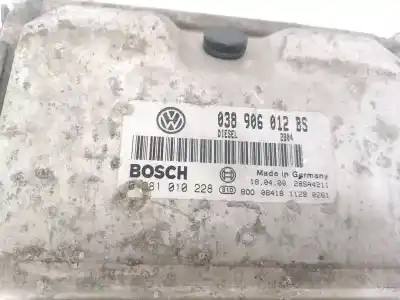 Second-hand car spare part ecu engine control for seat leon (1p1) 1.9 tdi oem iam references 038906012bs  0281010228