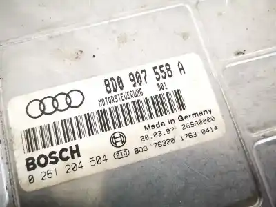 Автозапчастина б/у ебу контролер двигуна для audi a4, b5 1994.11 - 1999.09 1.6 74kw 1994.11 - 2000.10 посилання на oem iam 8d0907558a  0261204504