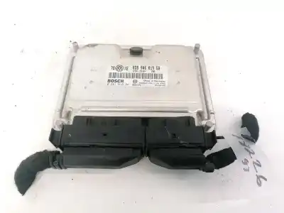 İkinci el araba yedek parçası Ecu Motor Kontrol Cihazi için VOLKSWAGEN PASSAT VARIANT (3B6) 1.9 TDI OEM IAM referansları 038906019  0281010941, 038906019GQ