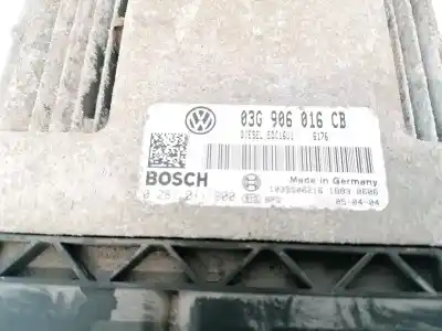 Автозапчастина б/у ебу контролер двигуна для volkswagen golf v variant (1k5) 1.9 tdi посилання на oem iam 03g906016cb  0281011900