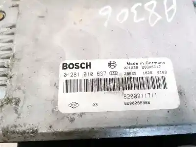 Pezzo di ricambio per auto di seconda mano centralina motore per renault vel satis (bj0) 2.2 dci turbodiesel riferimenti oem iam 8200211711  0281010637